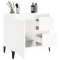 vidaXL Badschrank Weiß 65x33x60 cm Holzwerkstoff vidaXL Badschrank Weiß 65x33x60 cm Holzwerkstoff