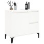 vidaXL Badschrank Weiß 65x33x60 cm Holzwerkstoff vidaXL Badschrank Weiß 65x33x60 cm Holzwerkstoff