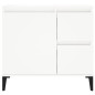 vidaXL Badschrank Weiß 65x33x60 cm Holzwerkstoff vidaXL Badschrank Weiß 65x33x60 cm Holzwerkstoff