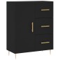 vidaXL Highboard Schwarz 69,5x34x180 cm Holzwerkstoff vidaXL Highboard Schwarz 69,5x34x180 cm Holzwerkstoff