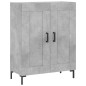 vidaXL Highboard Betongrau 69,5x34x180 cm Holzwerkstoff vidaXL Highboard Betongrau 69,5x34x180 cm Holzwerkstoff