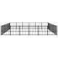 vidaXL Outdoor-Hundezwinger Stahl 39,52 m² vidaXL Outdoor-Hundezwinger Stahl 39,52 m²