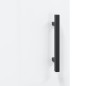 vidaXL Highboard Hochglanz-Weiß 69,5x34x180 cm Holzwerkstoff vidaXL Highboard Hochglanz-Weiß 69,5x34x180 cm Holzwerkstoff