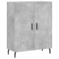 vidaXL Highboard Betongrau 69,5x34x180 cm Holzwerkstoff vidaXL Highboard Betongrau 69,5x34x180 cm Holzwerkstoff