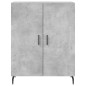 vidaXL Highboard Betongrau 69,5x34x180 cm Holzwerkstoff vidaXL Highboard Betongrau 69,5x34x180 cm Holzwerkstoff