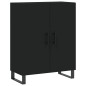 vidaXL Highboard Schwarz 69,5x34x180 cm Holzwerkstoff vidaXL Highboard Schwarz 69,5x34x180 cm Holzwerkstoff