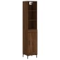 vidaXL Highboard Braun Eichen-Optik 34,5x34x180 cm Holzwerkstoff vidaXL Highboard Braun Eichen-Optik 34,5x34x180 cm Holzwerkstoff
