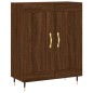 vidaXL Highboard Braun Eichen-Optik 69,5x34x180 cm Holzwerkstoff vidaXL Highboard Braun Eichen-Optik 69,5x34x180 cm Holzwerkstoff