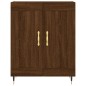 vidaXL Highboard Braun Eichen-Optik 69,5x34x180 cm Holzwerkstoff vidaXL Highboard Braun Eichen-Optik 69,5x34x180 cm Holzwerkstoff