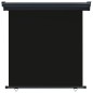 vidaXL Balkon-Seitenmarkise 160 × 250 cm Schwarz vidaXL Balkon-Seitenmarkise 160 × 250 cm Schwarz