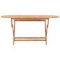 vidaXL 7-tlg. Garten-Essgruppe Klappbar Massivholz Teak vidaXL 7-tlg. Garten-Essgruppe Klappbar Massivholz Teak
