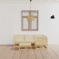 vidaXL 5-tlg. Garten-Lounge-Set Massivholz Kiefer vidaXL 5-tlg. Garten-Lounge-Set Massivholz Kiefer