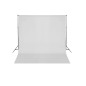 vidaXL Fotohintergrund-System 600 x 300 cm Weiß vidaXL Fotohintergrund-System 600 x 300 cm Weiß