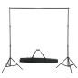 vidaXL Fotohintergrund-System 600 x 300 cm Weiß vidaXL Fotohintergrund-System 600 x 300 cm Weiß