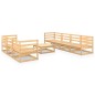vidaXL 8-tlg. Garten-Lounge-Set Massivholz Kiefer vidaXL 8-tlg. Garten-Lounge-Set Massivholz Kiefer