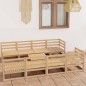 vidaXL 9-tlg. Garten-Lounge-Set Massivholz Kiefer vidaXL 9-tlg. Garten-Lounge-Set Massivholz Kiefer