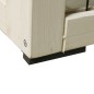 FLAMINGO Kaninchenstall Floret Urban 165x61,5x91 cm Braun FLAMINGO Kaninchenstall Floret Urban 165x61,5x91 cm Braun