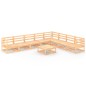vidaXL 9-tlg. Garten-Lounge-Set Massivholz Kiefer vidaXL 9-tlg. Garten-Lounge-Set Massivholz Kiefer