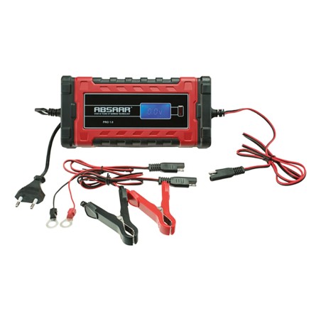 Absaar Batterieladegerät PRO1.0 Rot 6/12 V 1 A