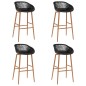 vidaXL 5-tlg. Bar-Set Schwarz vidaXL 5-tlg. Bar-Set Schwarz