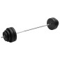vidaXL Langhantel mit Gewichten 60 kg vidaXL Langhantel mit Gewichten 60 kg