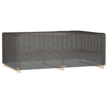 vidaXL Gartenmöbel-Abdeckungen 2 Stk. 12 Ösen 213x132x75 cm Rechteckig
