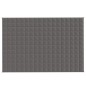 vidaXL Gewichtsdecke Grau 122x183 cm 9 kg Stoff vidaXL Gewichtsdecke Grau 122x183 cm 9 kg Stoff