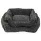 Jack and Vanilla Haustiersofa Softy XS 50x43x17 cm Rosette Grau Jack and Vanilla Haustiersofa Softy XS 50x43x17 cm Rosette Grau
