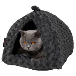 Jack and Vanilla Haustier-Iglu Coal 37x37x37 cm