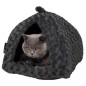 Jack and Vanilla Haustier-Iglu Coal 37x37x37 cm