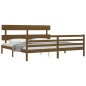 vidaXL Massivholzbett mit Kopfteil Honigbraun 200x200 cm vidaXL Massivholzbett mit Kopfteil Honigbraun 200x200 cm