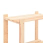 Lagerregale 3 Böden 2 Stk. 80x38x90cm Massivholz Kiefer 150kg Lagerregale 3 Böden 2 Stk. 80x38x90cm Massivholz Kiefer 150kg
