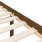 vidaXL Seniorenbett mit Kopfteil Honigbraun Kingsize Massivholz vidaXL Seniorenbett mit Kopfteil Honigbraun Kingsize Massivholz