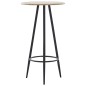 vidaXL 3-tlg. Bar-Set Stoff Schwarz vidaXL 3-tlg. Bar-Set Stoff Schwarz