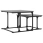vidaXL Satztische 2 Stk. Grau Sonoma Holzwerkstoff vidaXL Satztische 2 Stk. Grau Sonoma Holzwerkstoff