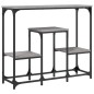 vidaXL Konsolentisch Grau Sonoma 89,5x28x76 cm Holzwerkstoff vidaXL Konsolentisch Grau Sonoma 89,5x28x76 cm Holzwerkstoff