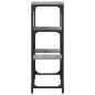 vidaXL Konsolentisch Grau Sonoma 89,5x28x76 cm Holzwerkstoff vidaXL Konsolentisch Grau Sonoma 89,5x28x76 cm Holzwerkstoff