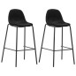 vidaXL 3-tlg. Bar-Set Stoff Schwarz vidaXL 3-tlg. Bar-Set Stoff Schwarz