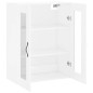 vidaXL Wandschrank Hochglanz-Weiß 69,5x34x90 cm Holzwerkstoff vidaXL Wandschrank Hochglanz-Weiß 69,5x34x90 cm Holzwerkstoff