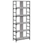 vidaXL Bücherregal Grau Sonoma 78,5x33x188,5 cm Holzwerkstoff vidaXL Bücherregal Grau Sonoma 78,5x33x188,5 cm Holzwerkstoff