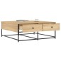 vidaXL Couchtisch Sonoma-Eiche 100x99x40 cm Holzwerkstoff vidaXL Couchtisch Sonoma-Eiche 100x99x40 cm Holzwerkstoff