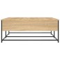 vidaXL Couchtisch Sonoma-Eiche 100x99x40 cm Holzwerkstoff vidaXL Couchtisch Sonoma-Eiche 100x99x40 cm Holzwerkstoff