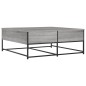 vidaXL Couchtisch Grau Sonoma 100x99x40 cm Holzwerkstoff vidaXL Couchtisch Grau Sonoma 100x99x40 cm Holzwerkstoff