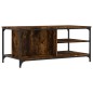 vidaXL Couchtisch Räuchereiche 100x50x45 cm Holzwerkstoff vidaXL Couchtisch Räuchereiche 100x50x45 cm Holzwerkstoff