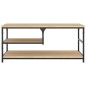 vidaXL Couchtisch Sonoma-Eiche 90x49x40 cm Holzwerkstoff vidaXL Couchtisch Sonoma-Eiche 90x49x40 cm Holzwerkstoff
