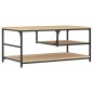 vidaXL Couchtisch Sonoma-Eiche 90x49x40 cm Holzwerkstoff vidaXL Couchtisch Sonoma-Eiche 90x49x40 cm Holzwerkstoff