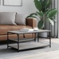 vidaXL Couchtisch Grau Sonoma 90x49x40 cm Holzwerkstoff vidaXL Couchtisch Grau Sonoma 90x49x40 cm Holzwerkstoff