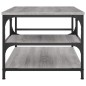 vidaXL Couchtisch Grau Sonoma 90x49x40 cm Holzwerkstoff vidaXL Couchtisch Grau Sonoma 90x49x40 cm Holzwerkstoff