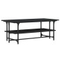 vidaXL Couchtisch Schwarz 100x50x40 cm Holzwerkstoff vidaXL Couchtisch Schwarz 100x50x40 cm Holzwerkstoff