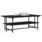 vidaXL Couchtisch Schwarz 100x50x40 cm Holzwerkstoff vidaXL Couchtisch Schwarz 100x50x40 cm Holzwerkstoff